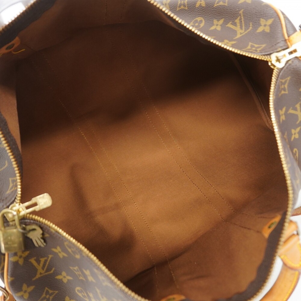 LOUIS VUITTON Brown Monogram Boston Bag - Picture 4 of 12